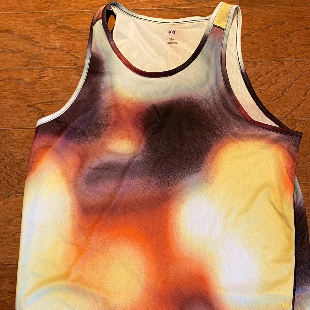 H&M Multicolored Dri fit Tank Top
